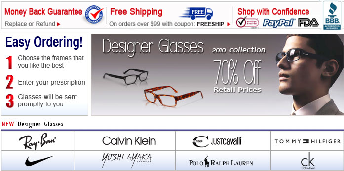 Choose your eyeglasses