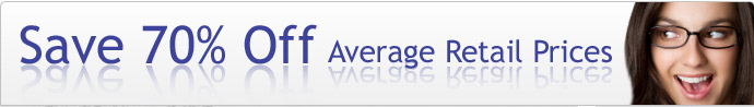 Save 70% Off Average Retail Prices