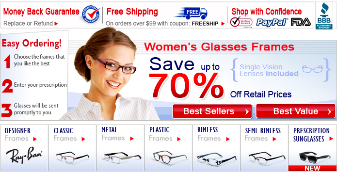 Choose your eyeglasses