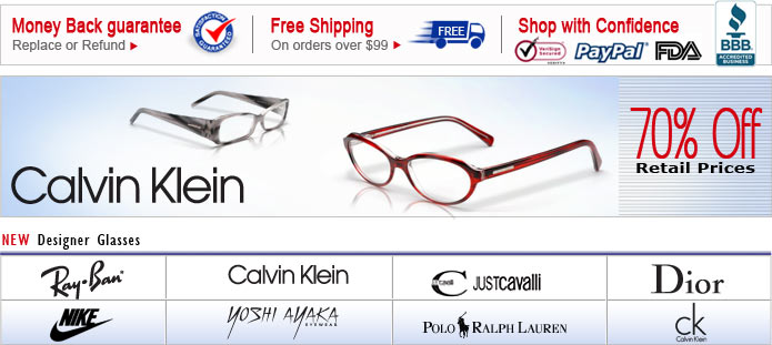 Choose your eyeglasses