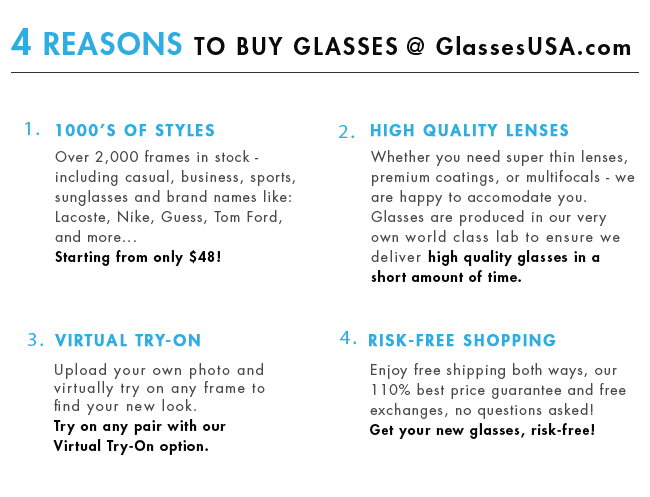 50% Off + Free Shipping on All Glasses!